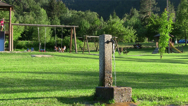 Trinkbrunnen von Malborghetto