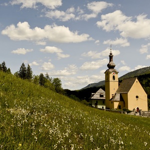 foto di Die Kirche San Leonardo in Fusine 