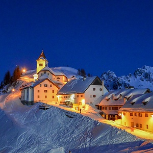 foto di Die Wallfahrtskirche Maria Luschari