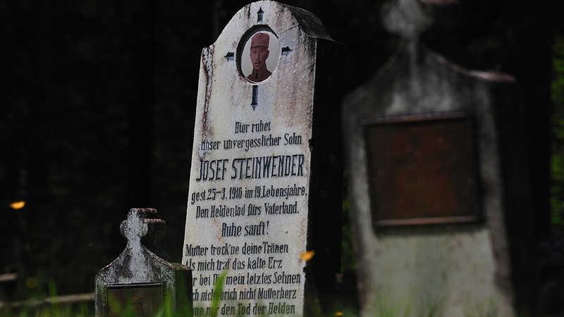 Österreichisch-ungarischer Heldenfriedhof von Valbruna 